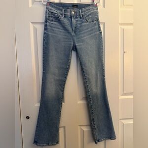 Express Light Blue Flare Jeans